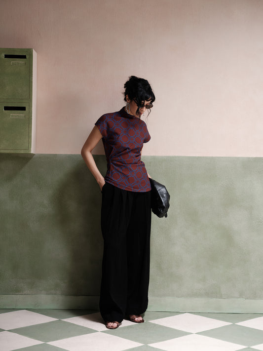Gia Pleated Pants