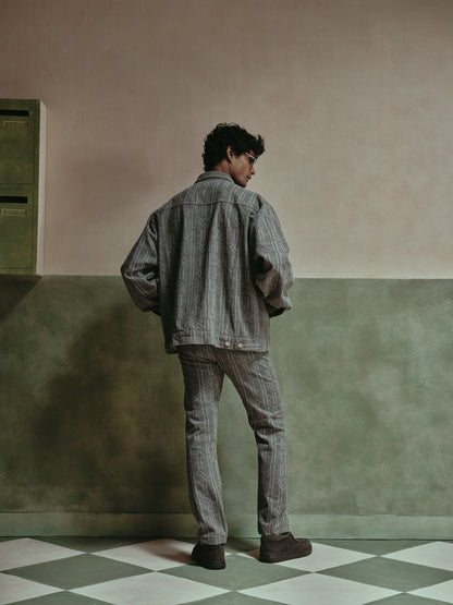 Arden Grey Wash Jacket & Jeans Set