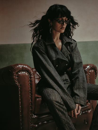 Vera Engraved Coco Wash Trench Set