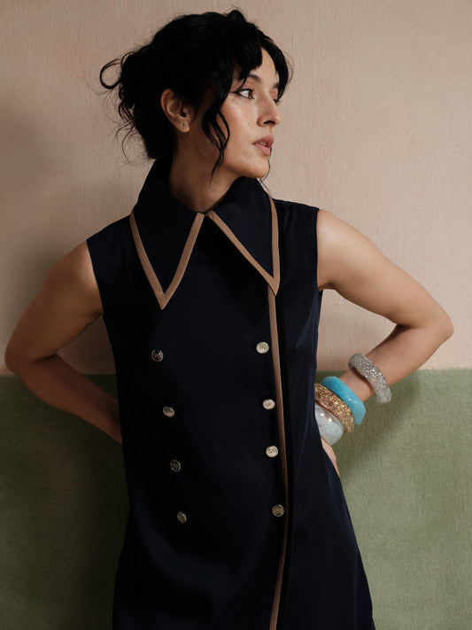 Ivy Detailed Shift Dress