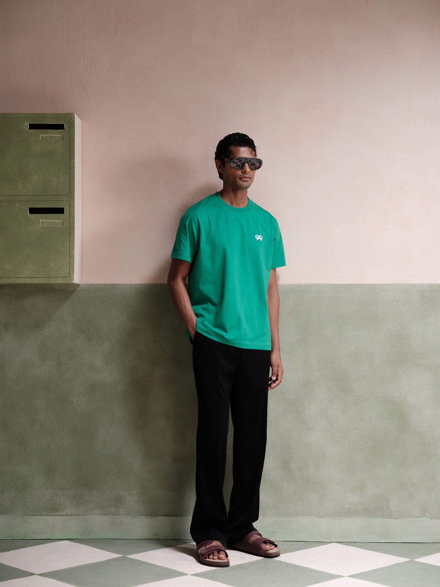Atlas Emblem Cotton T-Shirt