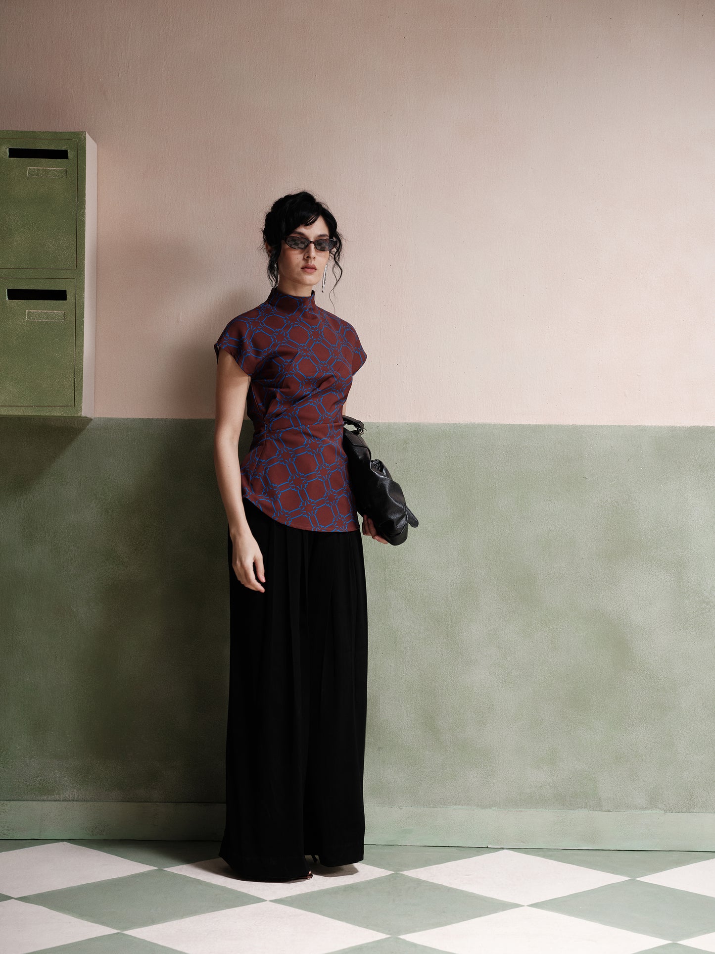 Gia Pleated Pants