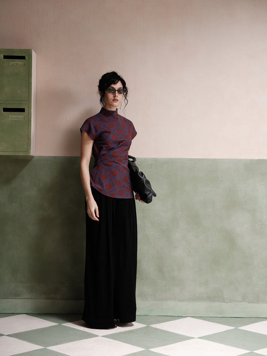 Gia Pleated Pants