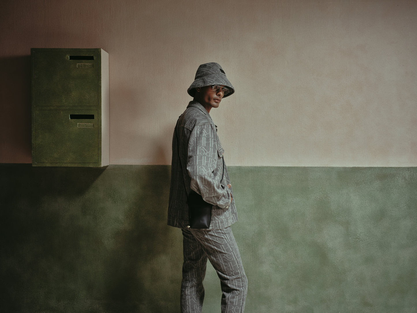 Arden Grey Wash Jacket & Jeans Set