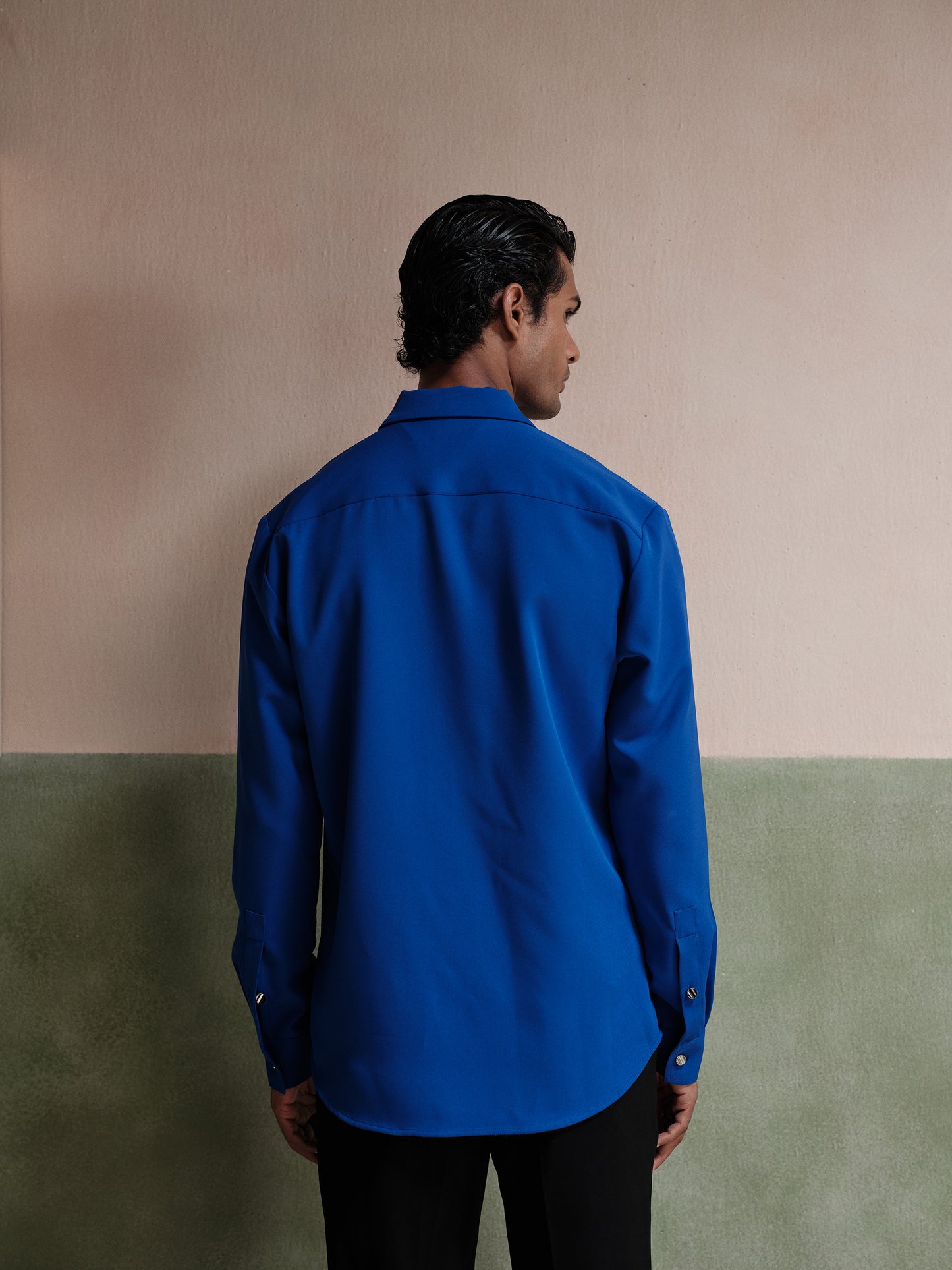Cleo Embroidered Logo Slim-Fit Shirt