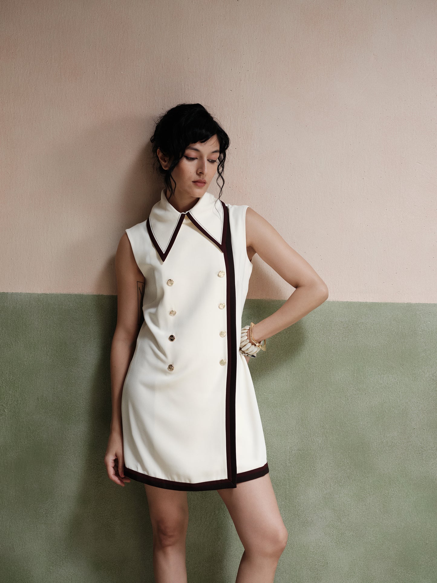 Ivy Detailed Shift Dress