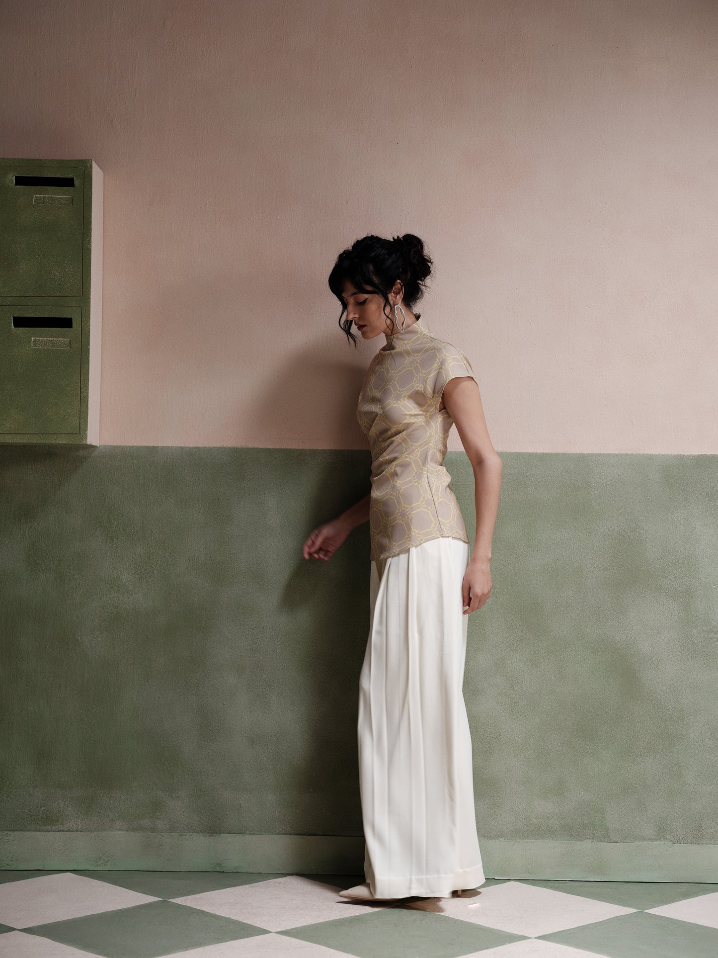Gia Pleated Pants