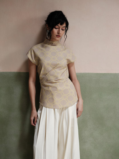 Gia Pleated Pants